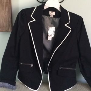 Black and White jacket Worthington, NWT